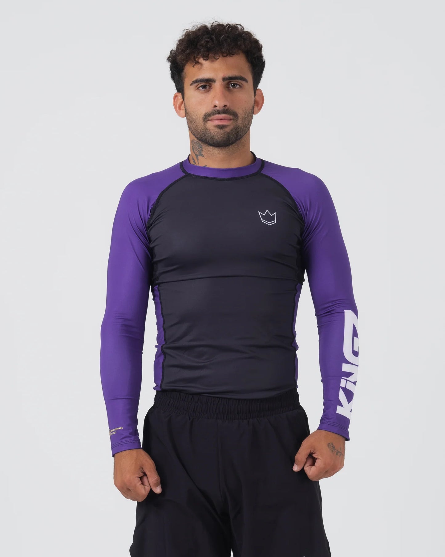 Camiseta de manga larga Rashguard clasificada de Kingz