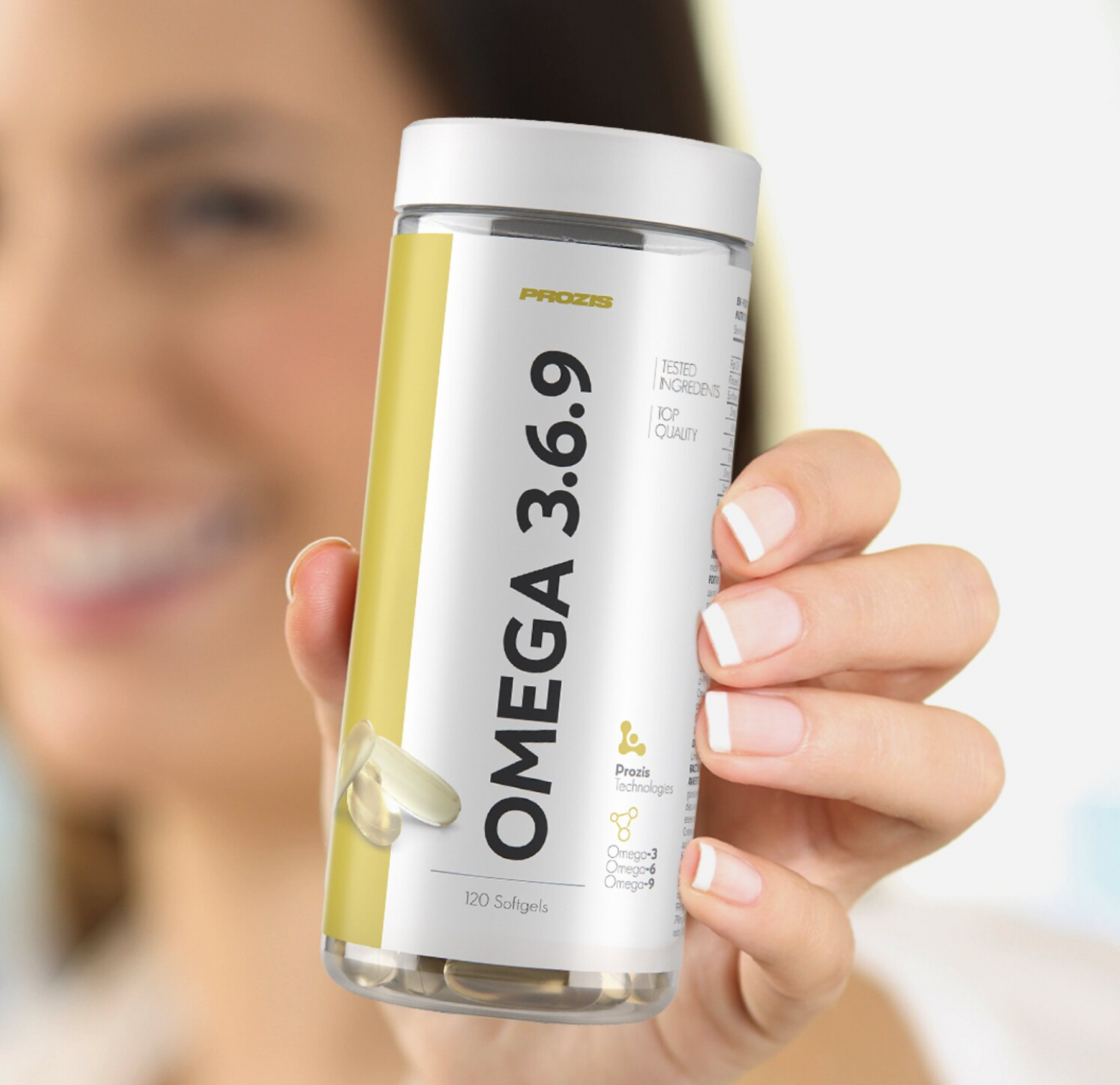 Omega 3-6-9 de Prozis 120 cápsulas