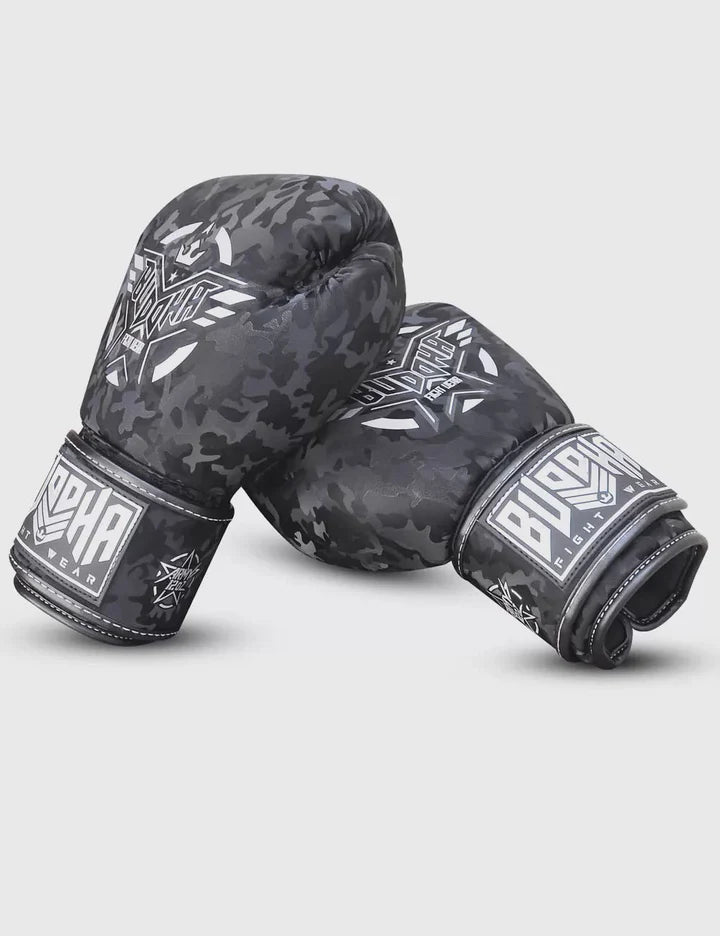Guantes Infantiles Buddha Army Negros