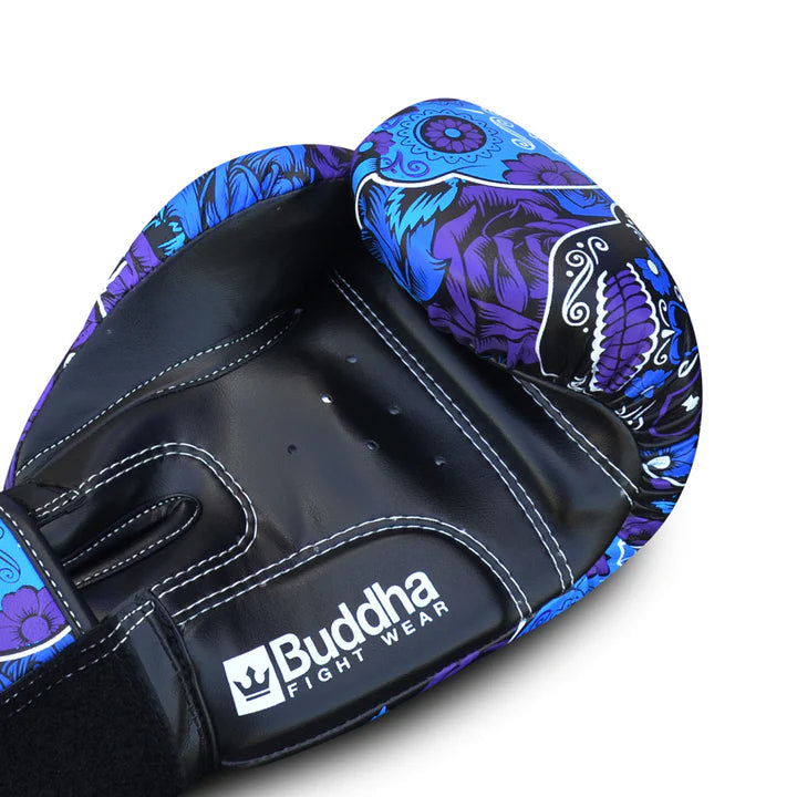 Guantes de boxeo Buddha "Mexican" color negro mate