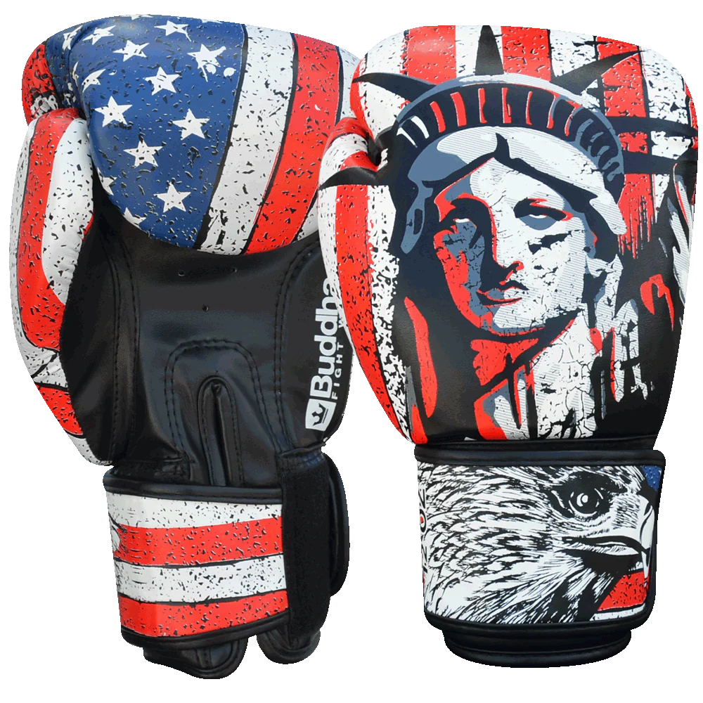 Guantes de boxeo Buddha Fantasy "Estados Unidos"