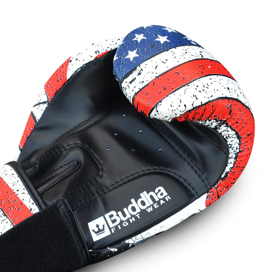 Guantes de boxeo Buddha Fantasy "Estados Unidos"