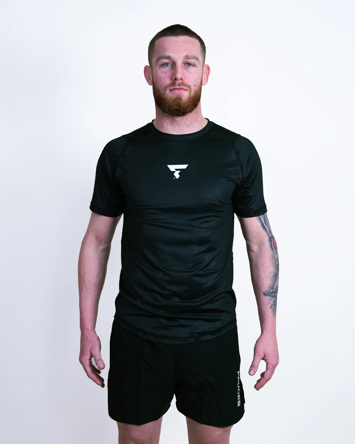 Fauces technical T-shirt Essentials White and Black