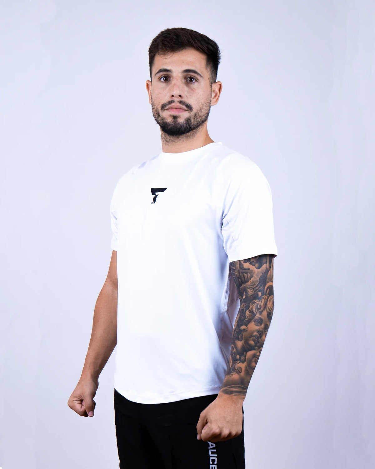 Fauces technical T-shirt Essentials White and Black