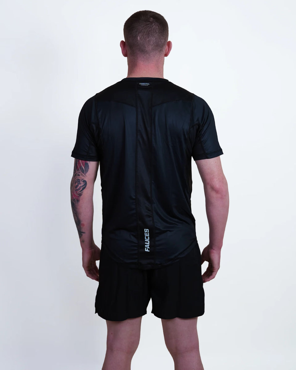Fauces technical T-shirt Essentials White and Black