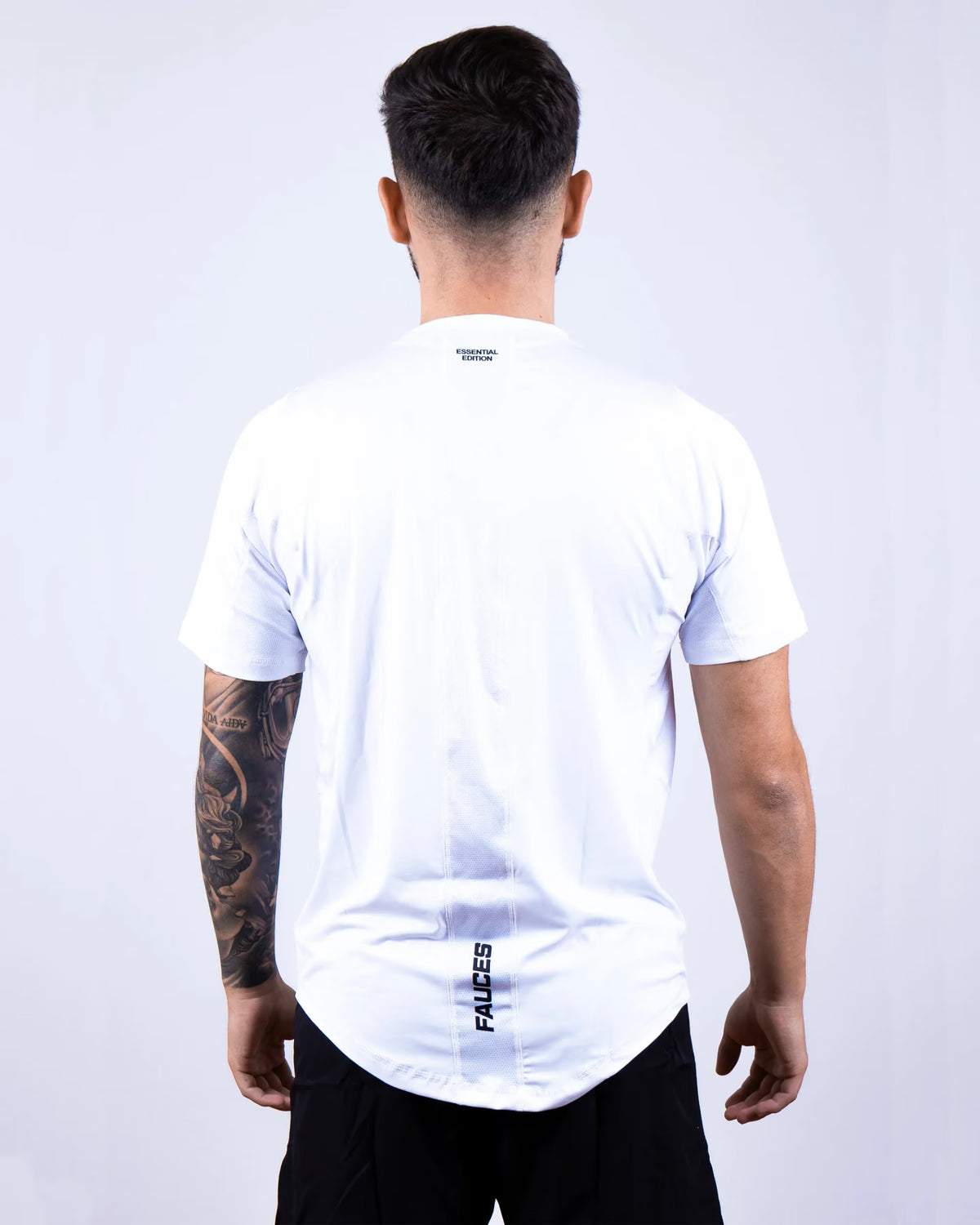 Fauces technical T-shirt Essentials White and Black