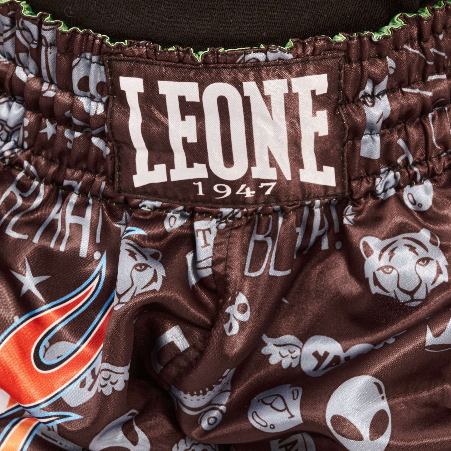 Pantalones cortos para niños de kickboxing y muay thai Leone1947 'Flames'