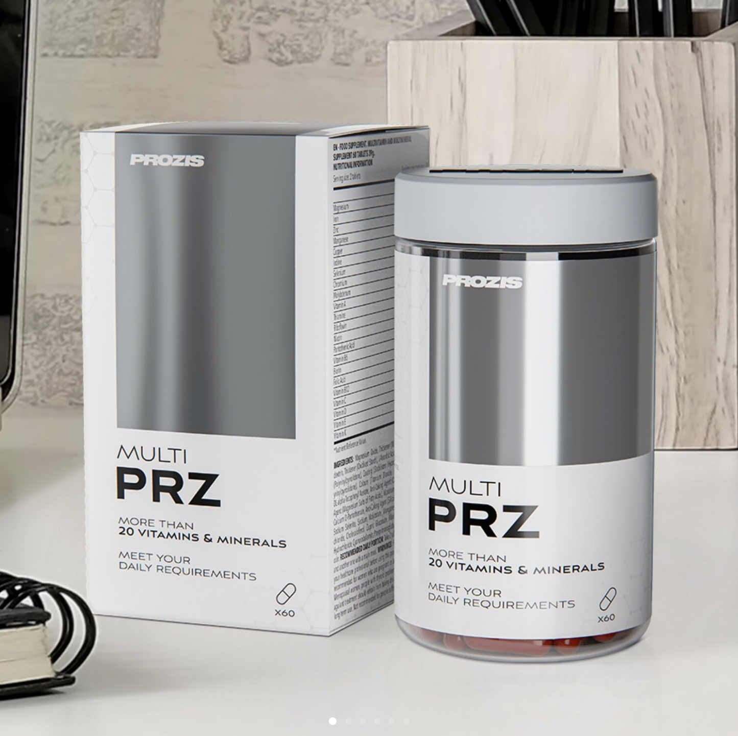 Multivitaminas Prozis 60 cápsulas