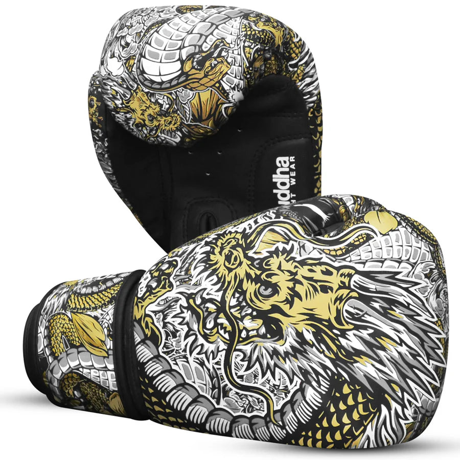 Buddha Fantasy Boxing Gloves Dragon