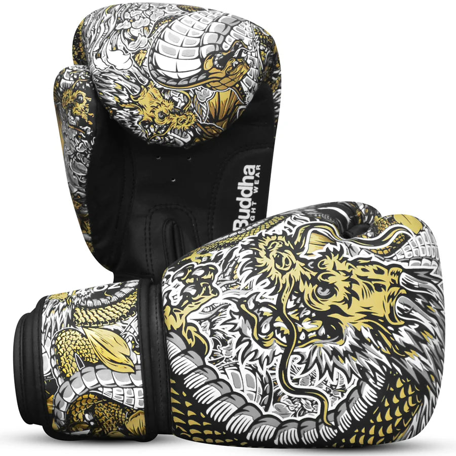Buddha Fantasy Boxing Gloves Dragon