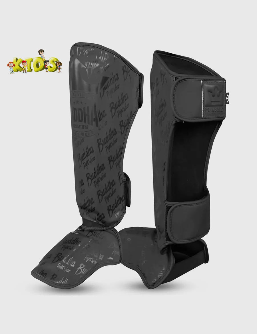 Shinguards Kids Black