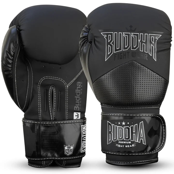 Buddha Boxing Gloves Evolution black 14 oz