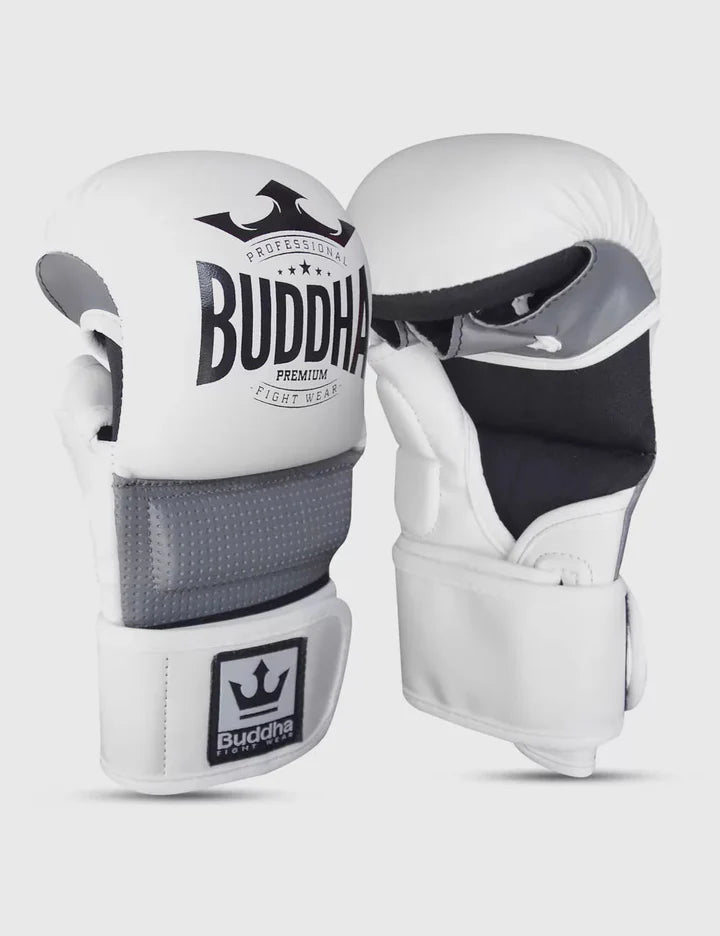 Guantes Buddha MMA negros y grises