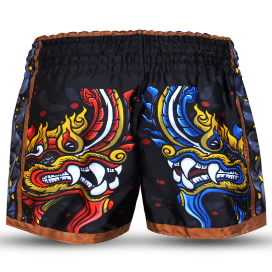 Pantalón corto Buddha para Kickboxing y Muay thai "Sanke"