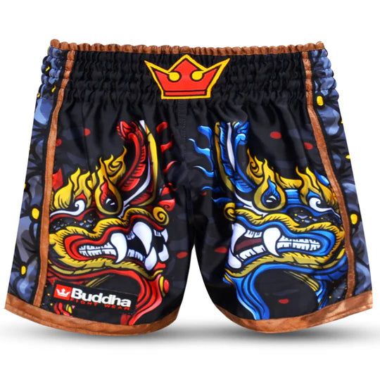 Pantalón corto Buddha para Kickboxing y Muay thai "Sanke"
